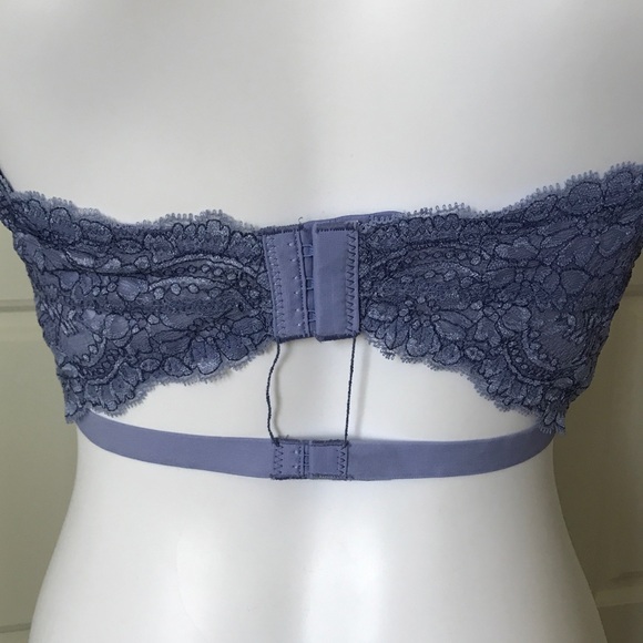 Intimately by Free People size 36D in Lilac strapless bra - Picture 4 of 7